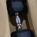 CAP Barbell 30 LB Coated Hex Dumbbell Weight, New Edition
