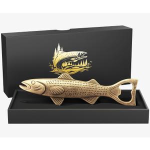 Unique Fish Beer Gifts for Men Vintage Bottle Opener, Fishing Fathers Day Gift Birthday Christmas Valentine Gift for Him Dad Husband Grandpa Boyfriend