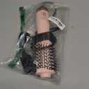 Automatic Dual Voltage Travel Hair Dryer Brush Compact Mini Hot Air Brush with European Plug One Step Blow Dryer and Styler for Women, Oval Barrel 3 Heat & 2 Speed Settings