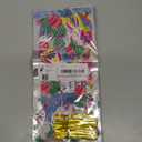 Easter Cellophane Treat Bags, Easter Gift Bags, Easter Goodie Bags, Plastic Clear Cello Colorful Eggs Bunny Easters Candy Cookies Goody Snack Bag with Ties for Easte Party Favors Supplies, 50 Pcs