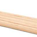 Split Oak Dowel Rods 1/2-inch x 36-inch, Pack of 50 Unfinished Fluted Molding Trim for DIY & Dowel Feature Wall, by Woodpeckers