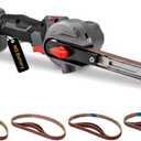 Brushless Cordless Detail Belt Sander Compatible with Milwaukee M18 (Battery Not Included), 2067 FT/Min High-Speed, 6-Speed Adjustable, 100 Pivoting Arm for Wood, Metal, Plastic