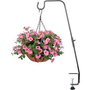 BOLITE Deck Hook, 28 Inch Bird Feeder Hanger for Hummingbird Feeders, Planters, Lanterns, Wind Chimes, Holiday Decorations and More, Heavy Duty, Birthday Gifts for Women Men, Gifts for Mom Dad
