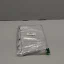 Lecloud Leia 36 Inch Charcoal Grey Sheer Curtains Tiers 2 Panels, Clip Textured Cafe/Bedroom/Living Room/Kitchen Gray Curtain for Small Window, Jacquard Leaf Drapes with Dual Rod Pockets, 38x36 Inches