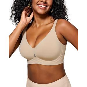 As Fairy Comfortable Wireless Everyday Bras for Women Seamless Full Coverage T-Shirt Bra Breathable Support Brassiere 40C As Fairy Comfortable Wireless Everyday Bras for Women Seamless Full Coverage T-Shirt Bra Breathable Support Brassiere 40C