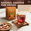 Kidney Tea Formula Ginseng Ten Treasure Tea for Men & Women, Herbal Ginseng Tea Bags for Liver eleven Precious Natural Ingredients Formula, Thoughtful Gift for Spouses, Parents, Gym-Goers(1 Pack/25 Bags)