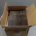 ZBEIVAN Cardboard Storage Bins Boxes 35 Packs 9.4x6x4.5 Inches, Easy Assembly Pantry Organizer Bins for Shelf, White