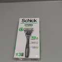 Schick Hydro Sensitive Razors for Men, 1 Razor Handle with 3 Razor Blades Refills