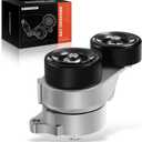 A-Premium Belt Tensioner Assembly with Pulley Compatible with Honda Accord 2003-2012, Odyssey 2005-2010, Pilot, Ridgeline & Acura MDX, RL, TL, ZDX, Replace# 04317RCA305, 31170RCAA01