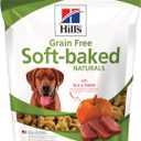 Hill's Grain Free Soft-Baked Naturals Dog Treats, Duck & Pumpkin, 8 oz. Bag (8 Ounce (Pack of 1))