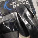 United Ortho USA12033 Plantar Fasciitis Adjustable Leg Support Brace Fits Right or Left Foot for Soreness Relief, Foot Pain and Stretching, Small, Black (Black, M)