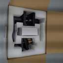 Black Exterior Door Lock Set, Front Door Lock Set with Deadbolt, Square Contemporary Matte Black Front Door Lock Sets, Heavy Duty Zinc-alloyed Exterior Door Handle (2 Pack)