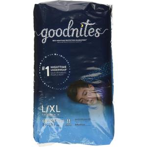 Goodnites, Bedwetting Underwear for Boys, L/XL, 11 Ct