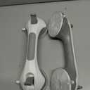 TAILI Shower Grab Bar, 2 Pack 12 Inch Suction Grab Bars for Bathtubs and Showers for Elderly, Shower Handle for Seniors Bathroom Safety Grip, No Drilling Removable,Grey