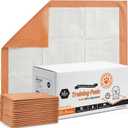 MED PRIDE Dog Training Pads with Attractant, 5 Count Travel Pack Puppy Pee Pads, 22 x 24 Inch Disposable Portable Potty Pads, Leakproof Waterproof Pet Pads for On-The-Go Use