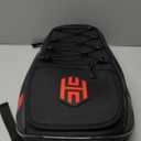 38L Motorcycle Tail Bag Seat Helmet Large Capacity Motorcycle Backpack Waterproof Luggage Bag Red