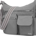CLUCI Travel Purses for Women, Waterproof Nylon Crossbody Bags for Woman Trendy, Anti Theft Shoulder Handbags for Ladies