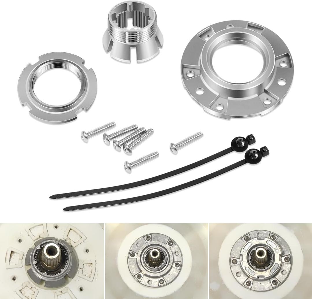 W10324651 Washer Basket Drive Hub Kit Replacement, Drive Block for Inner Tub, fit for Whirlpool Maytag Amana Kenmore Crosley, Replaces AP4557873, W10291415, W10291416, W10291417, PS2581262, EA2581262