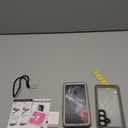 Lanhiem for Samsung Galaxy S24 Case (Not for S24FE/S24+), IP68 Waterproof Dustproof, Built-in Screen Protector, Rugged Full Body Shockproof Protective Cover for S24 5G 6.2 Inch, Marble Gray