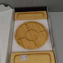 Charcuterie Boards - Large Bamboo Cheese Board Gift Set with Serving Tray, Knives & Bowls for Meat, Cheese & Crackers - House Warming Gifts New Home, Wedding Gift for Couple, Birthday Gifts for Women