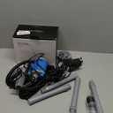 boxtech Upgraded Electric Aquarium Cleaner, 12V DC/28W Auto Fish Tank Gravel Cleaning kit 6 in 1 Change Water and Wash Sand Filter for Aquarium 10-200 Gallon