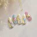 2 x 5D Embossed Butterfly Nail Stickers Heart Nail Art Stickers Spring Nail Decals Self-Adhesive Gold Butterfly Star Moon Nail Art Decals for Women Valentine's Manicure