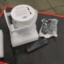 [Electronic Focus with Short Throw] PANSEBA Mini Projector with WiFi 6 and Bluetooth, Auto Keystone Outdoor Movie Projector, Big Screen Home Portable Projector for Phone/TV Stick/Laptop/HDMI