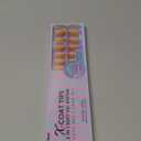 BTArtbox Short Almond Nail Tips - Soft Gel XCOATTIPS Natural Press On Nails, Pre-colored Gel Nails Full Cover Fake Nails Nude for for Daily Nail Art