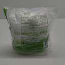 [100 Count] Crystal Clear Strawless PET Plastic Lids for 12, 16, 20 & 24 oz. Milkshake Cups