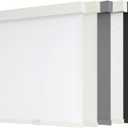 AOSKY Blackout Roller Shades Cordless Blinds for Windows, Free-Stop Shades with Valance, Thermal Insulated Fabric, UV Protection, Natural Woven Blinds for Home and Office (56" W x 72" H, White)