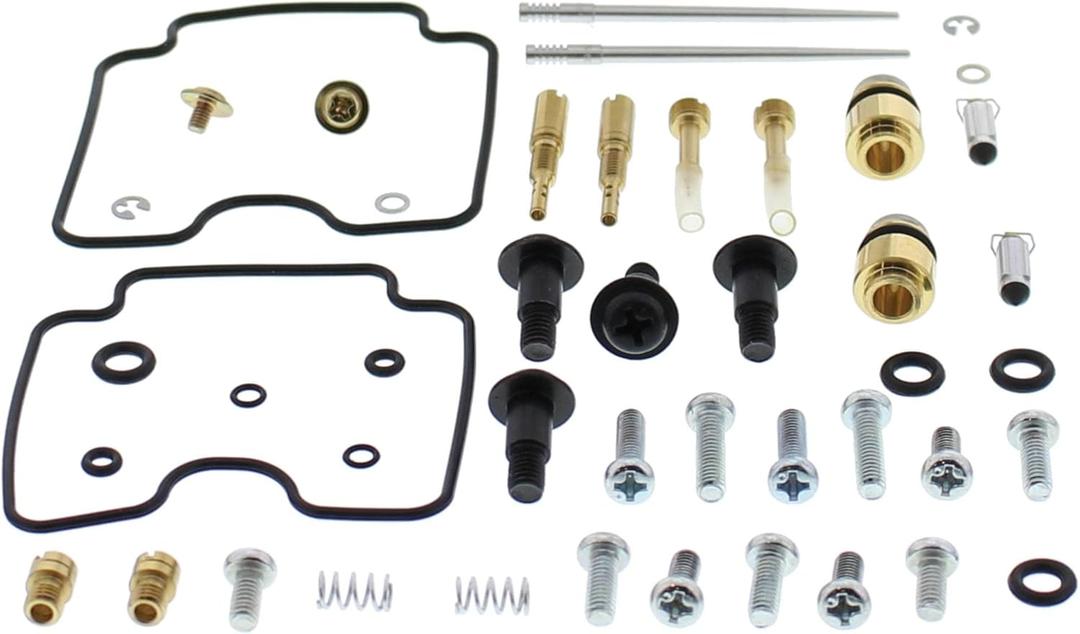 All Balls Racing Carburetor Rebuild Kit 26-1638 Compatible With/Replacement For Yamaha XVS1100 V-Star 1999-2005