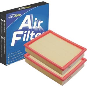 2-Pack Engine Air Filter Fits for Nissan Pathfinder 2021-2025 2026 & Infiniti QX60 2022-2025 2026 3.5L Air Filter Replacement 16546-6TA0A Car Accessories