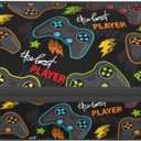Fun Game Gamer Controller Pencil Case Big Capacity Storage Pencil Pouch Stationery Bags With Zipper Portable Pen Holder Box Organizer For Boys Kids Student College School Office Supplies