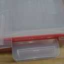 Pyrex Freshlock (5-Pack, 4 Cup) Glass Food Storage Containers Set, Airtight & Leakproof Plastic Locking Lids BPA-Free, Meal Prep Containers Set, Freezer Dishwasher Microwave Safe