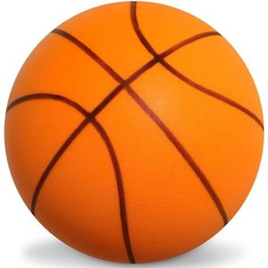 Silent Basketball 2025 Official Eighth Generation of High Density Silent Basketballs Size 6 (28.5") and 7 (29.5"),Mute Basket-Ball Training Ball