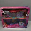 Mattel Disney Princess The Little Mermaid Toys, Ariel Doll House Stackable Castle with Land & Sea Levels, Small Doll, 1 Friend, 12 Pieces & Pool, Medium, Small