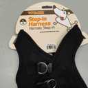 Best Pet Supplies Voyager Step-in Air Harness - All Weather Mesh, Reflective, No Pull Harness for Dogs, Cats - Secure with Hook & Loop Fastener, Buckle, Double D-Rings - Black, L (L (Chest: 18 - 20.5"))