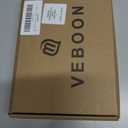 VEBOON Men's Short Sleeve Button Down Shirts Cotton Lightweight Stretch Moisture Wicking Dress Shirt with Pocket (L)