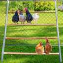 Large Chicken Perch for Coop, Roosting Bar for Hen Stand,Funny Chicken Toy for Chicken Coop Accessories