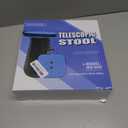 Upgraded Square Folding Stool, Max Load Capacity 485lbs, Portable Collapsible Seat, Telescoping Foldable Stool for Camping,Fishing,Hiking,Travel (Black)