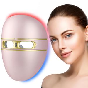 HSA Red Light Therapy LED Facial Mask -Red & Blue Light Anti Aging FSA Face Mask- Salon Treatment for Acne,Wrinkles & Redness at Home,Ideal Skincare Device for Women & Men