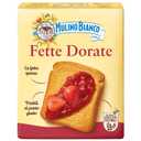 Mulino Bianco Fette Dorate 11.11oz (315g)  Authentic Italian Golden Toasted Bread  Perfect for Breakfast, Snacks, and Appetizers  Made with Natural Ingredients and No Palm Oil, BB Date 28/04/2026