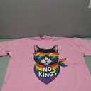 No Kings Pride Cat T-Shirt pink 3XL
