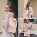 BTOOP Mini Backpack Women Girls Water-resistant Small Backpack Purse Shoulder Bag for Womens Adult Kids School Travel