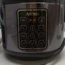 AROMA 12-Cup (Cooked) Digital Rice & Grain Multicooker (ARC-966BD), Black