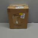 Pukomc Automatic Small Sensor Can with Touchless Lid, 2.3 Gallon / 9L Smart Garbage Can, Quiet Close White Gold Waste Bin - Perfect for Kitchen, Living Room & Small Spaces