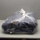 Outdoor/Indoor High Back Chair Cushion, Waterproof Outdoor Rocking Chair Cushion with Ties, Tufted Replacement Seat Cushions for Outdoor Furniture (Blue)