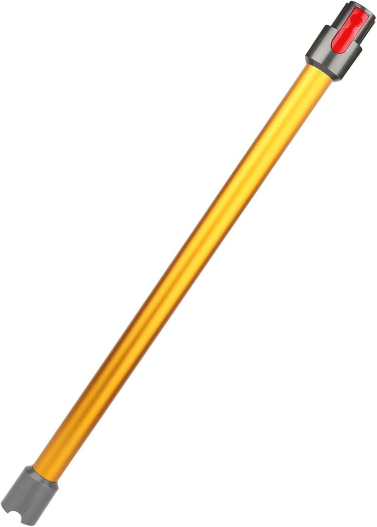 Extension Wand Replacement for Dyson V15 V15s V11 V15 V10 V8 V7 Detect Absolute Cyclone,Quick Release Rigid Stick Tube Rod 28.5 Inch(Not for Slim) (Gold)