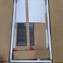 DUMOS Lateral File Cabinet with 3 Drawers Rolling Filing Cabinets Under Desk Storage Printer Stand Wood Organizer with Wheels Adjustable Shelf for Office Home Small Space, White