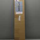 uxcell Door Kick Plate, 6 x 34 Inches Anodized Aluminum Kick Plate Door Plate, 1.5mm (1/16 Inch) Thickness, for Exterior Front Door or Back Door, Silver (Single Pack)